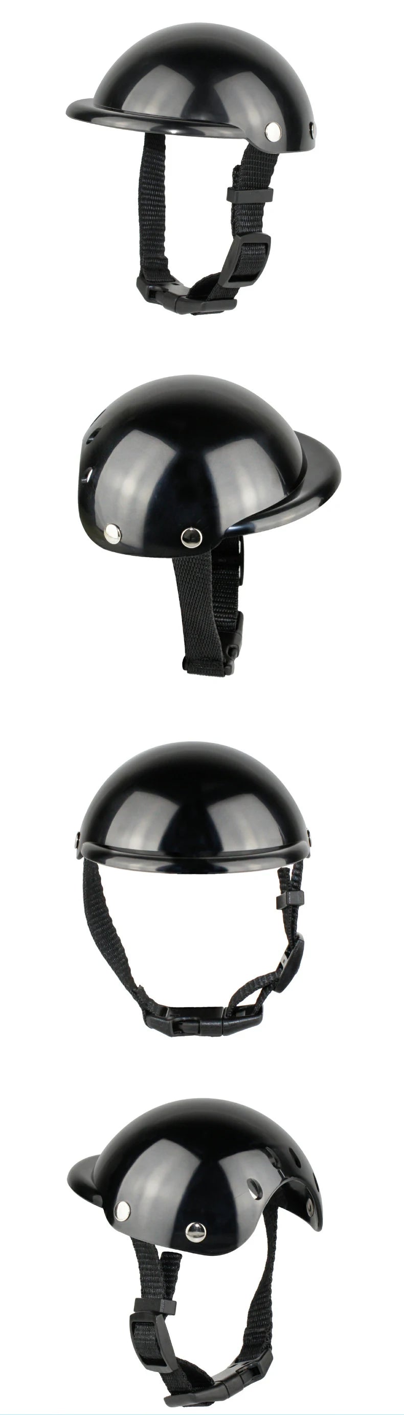 Motorcycle Helmet Hat for Dogs & Cats