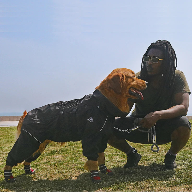 Waterproof Warm Reflective Dog Jumpsuit Coat