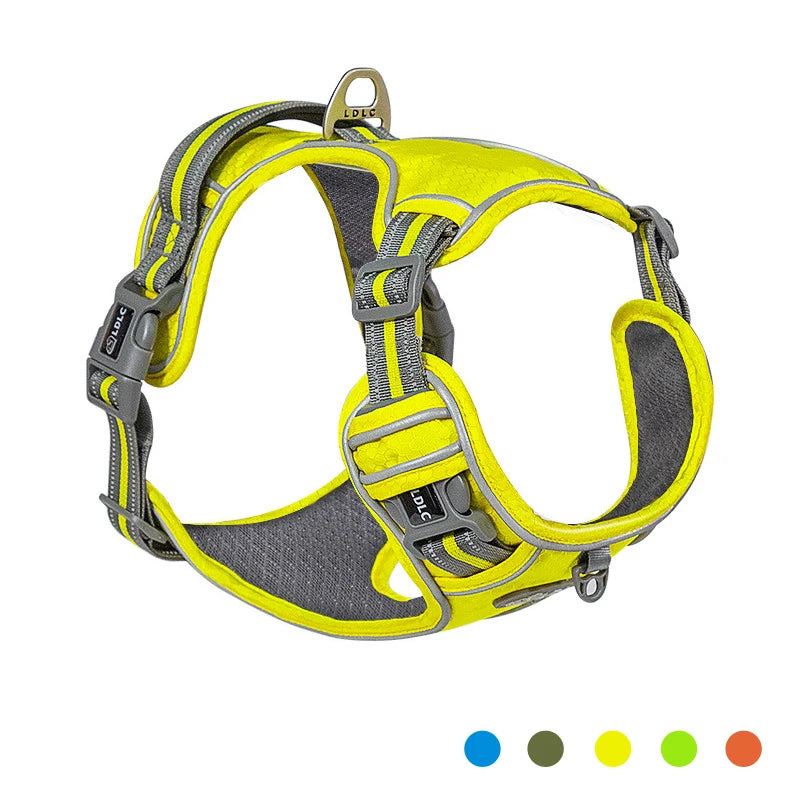 3M Reflective Padded Dog Harness Vest