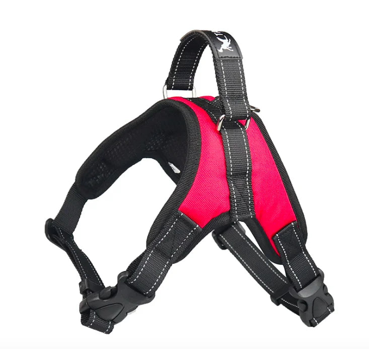 Soft Adjustable Reflective Vest Harness for Dogs