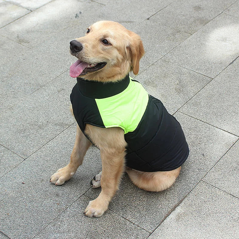 Winter Warm Dog Vest Jacket S-7XL Pet Clothes for Small Medium Large Dogs Doberman German Shepherd Greyhound Pets Clothing Coat