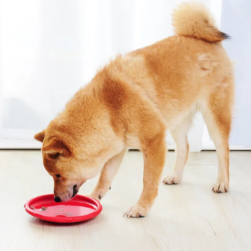 Interactive Flying Disc Ring Toy for Dogs