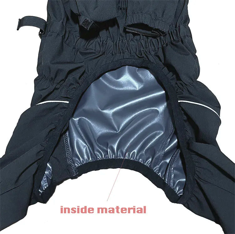 Waterproof Warm Reflective Dog Jumpsuit Coat