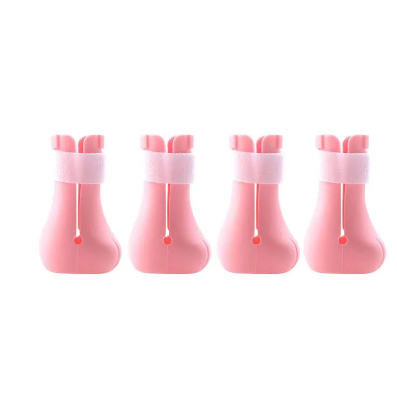 Anti-Scratch Silicone Paw Protector Boots for Cats – Set of 4