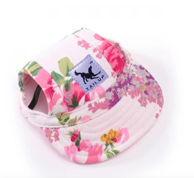 Fashion Print Pet Baseball Cap for Dogs & Cats
