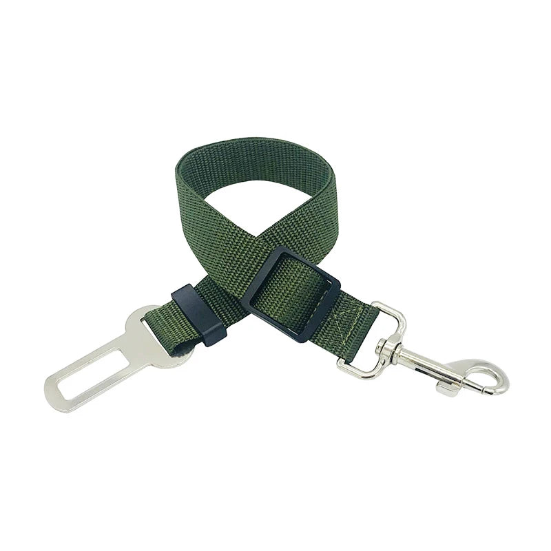 Adjustable Dog Leash & Car Seat Belt for Small, Medium & Large Dogs
