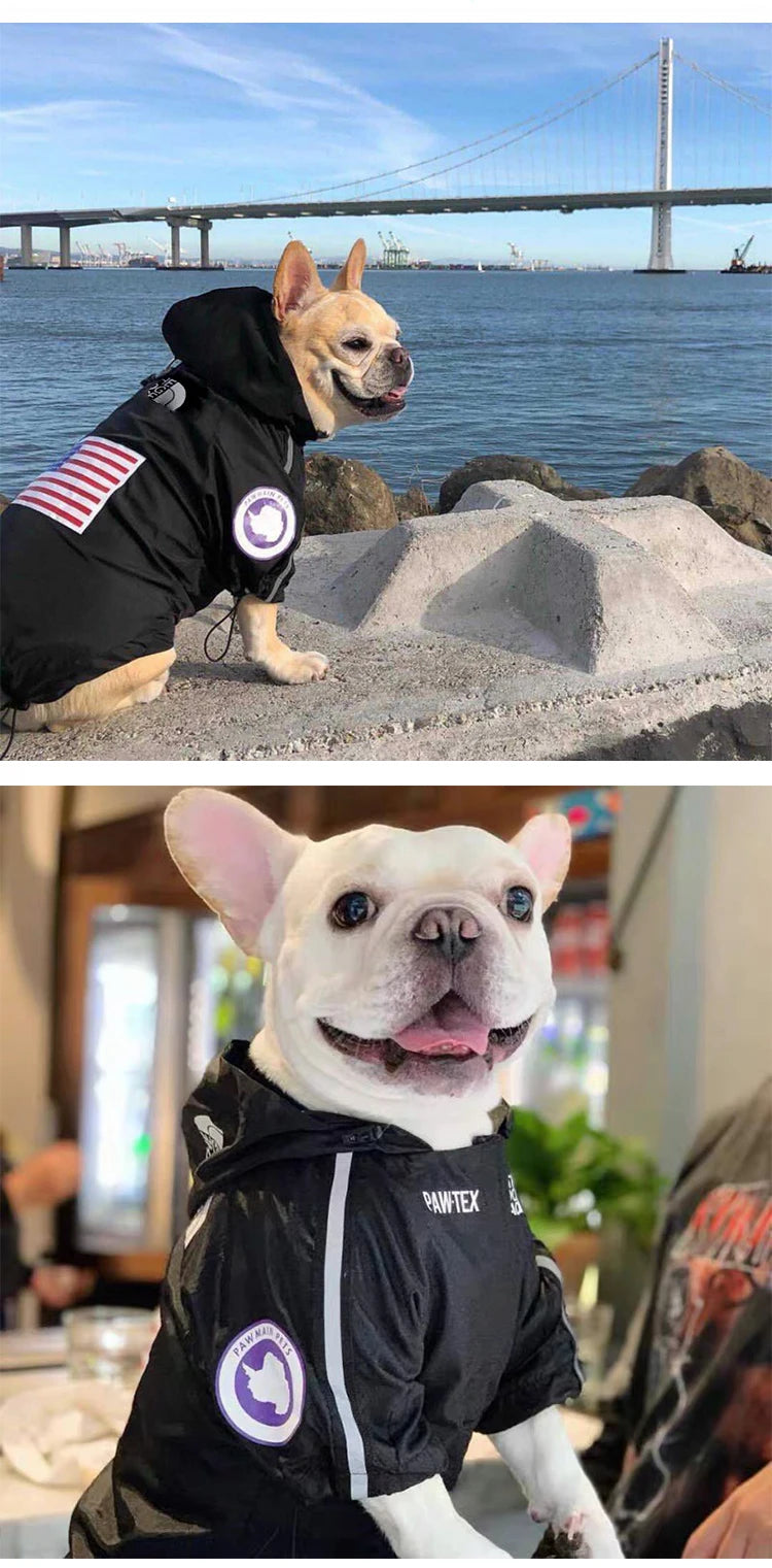 Waterproof Reflective Dog Raincoat with Hood