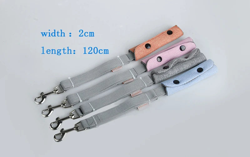 Reflective Mesh Dog Harness & Leash Set for Small & Medium Dogs