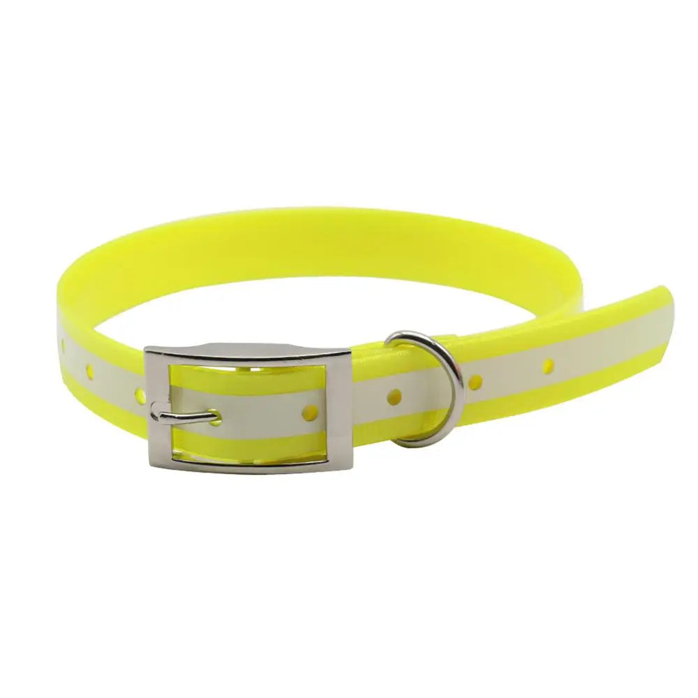 Glow-in-the-Dark TPU Dog Collar – Waterproof & Easy Clean