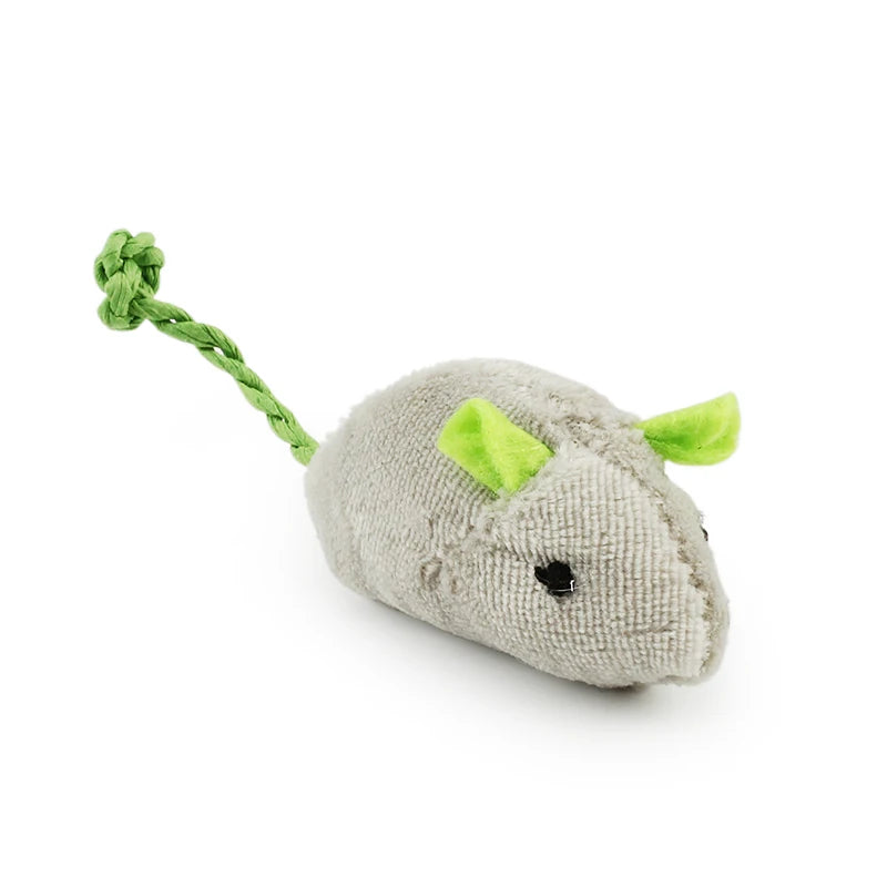 Catnip Plush Mouse Cat Toys – 6 Pack