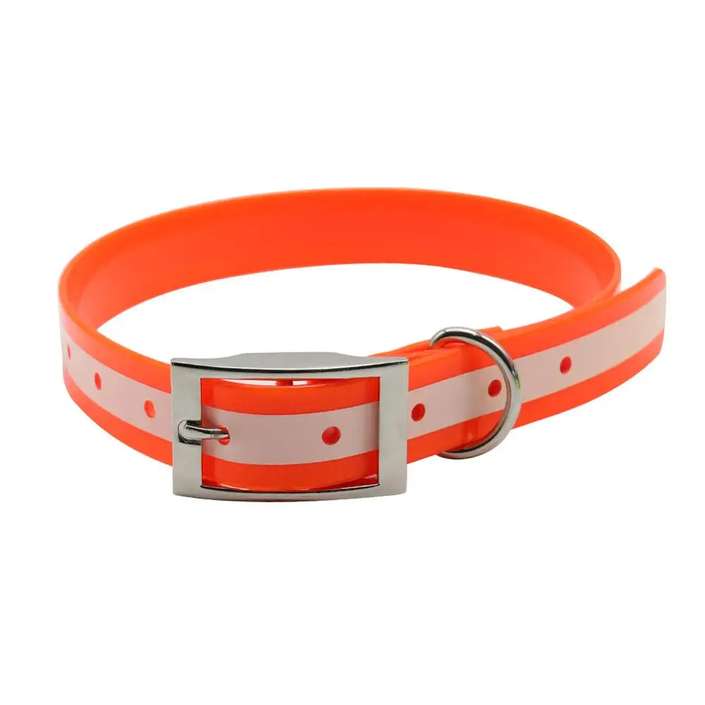 Glow-in-the-Dark TPU Dog Collar – Waterproof & Easy Clean