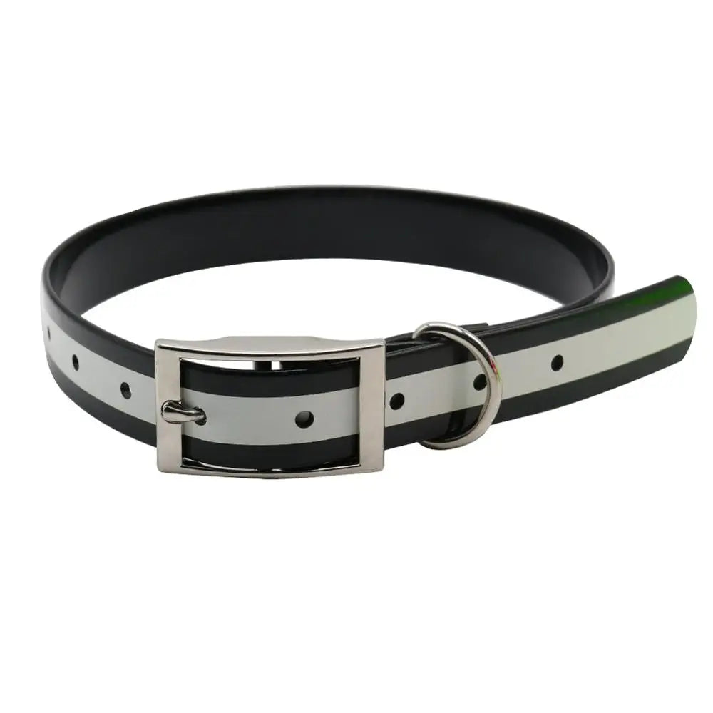 Glow-in-the-Dark TPU Dog Collar – Waterproof & Easy Clean