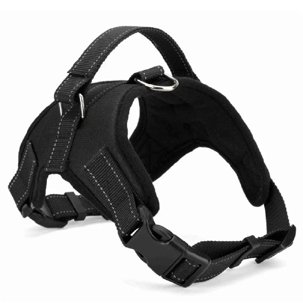 Padded Reflective Dog Harness Vest – Nylon, S to XL