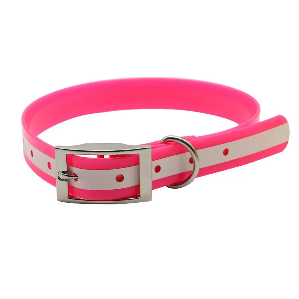 Glow-in-the-Dark TPU Dog Collar – Waterproof & Easy Clean