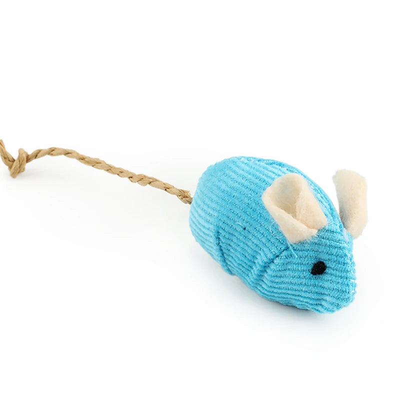 Catnip Plush Mouse Cat Toys – 6 Pack