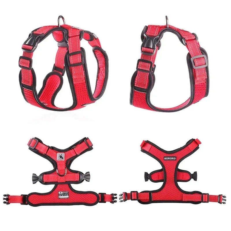 Breathable Mesh Vest Harness for Dogs & Cats
