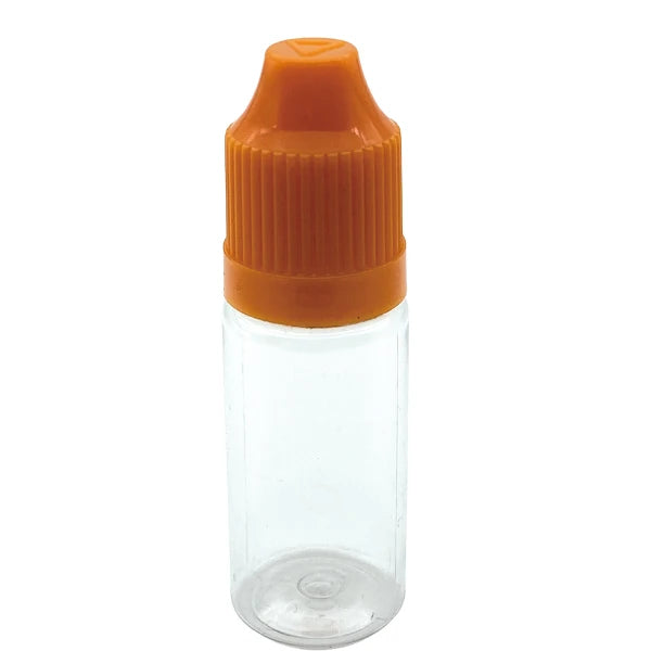 10ML Plastic Dropper Bottles - 100 Pack with Childproof Caps & Precision Tips