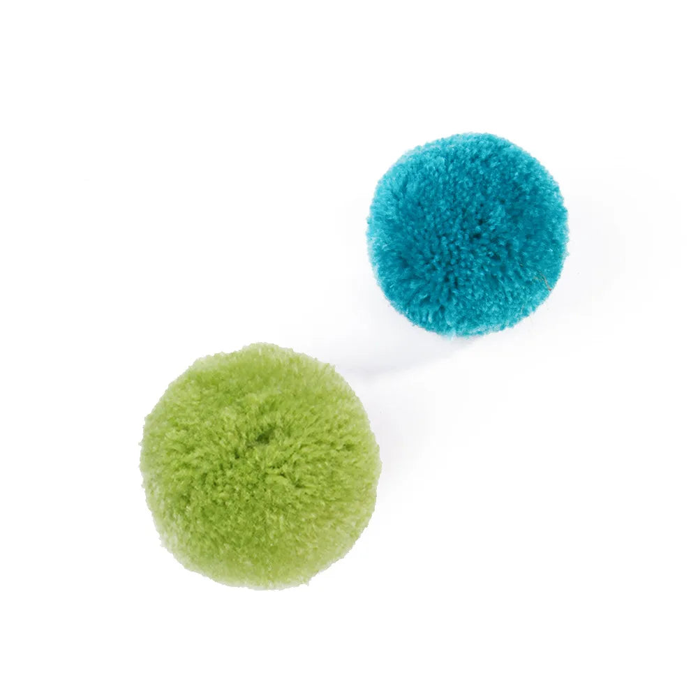 Foldable Cat Play Tunnel with Toys - Interactive Tent for Kittens