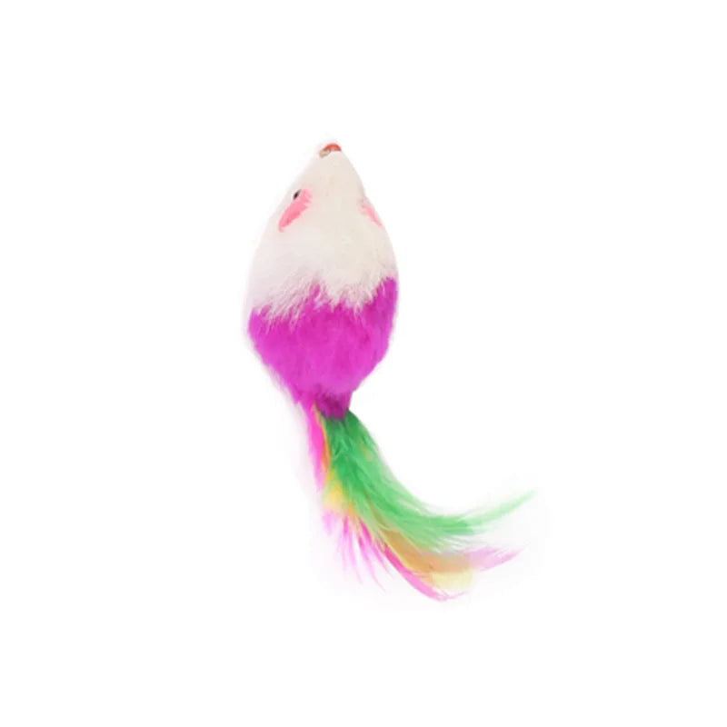 Feather Wand Cat Teaser Toy