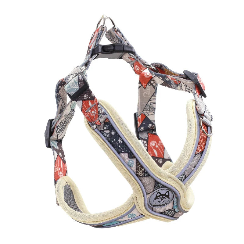 Adjustable Dog Harness & Leash Set