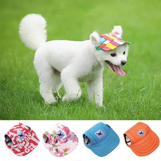 Fashion Print Pet Baseball Cap for Dogs & Cats