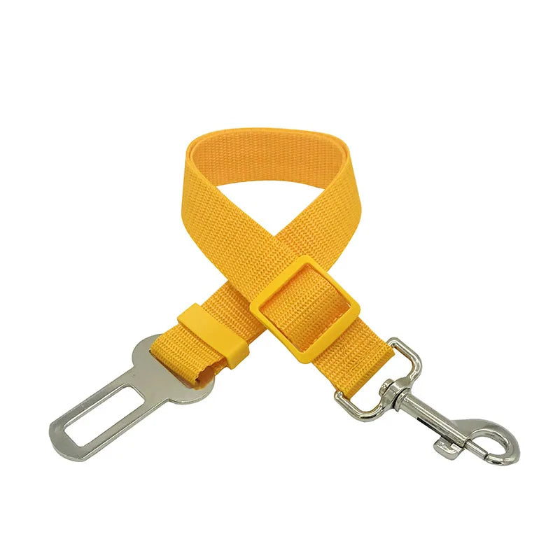 Adjustable Dog Leash & Car Seat Belt for Small, Medium & Large Dogs
