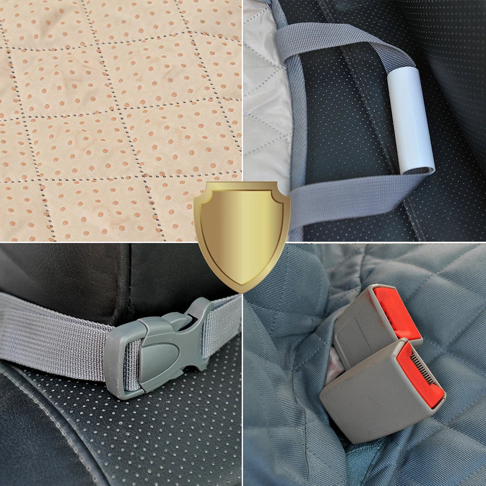 Waterproof Dog Car Seat Cover & Hammock | Rear Seat Protector