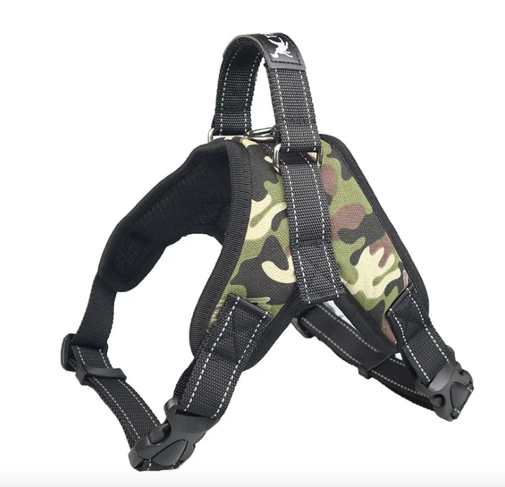 Soft Adjustable Reflective Vest Harness for Dogs