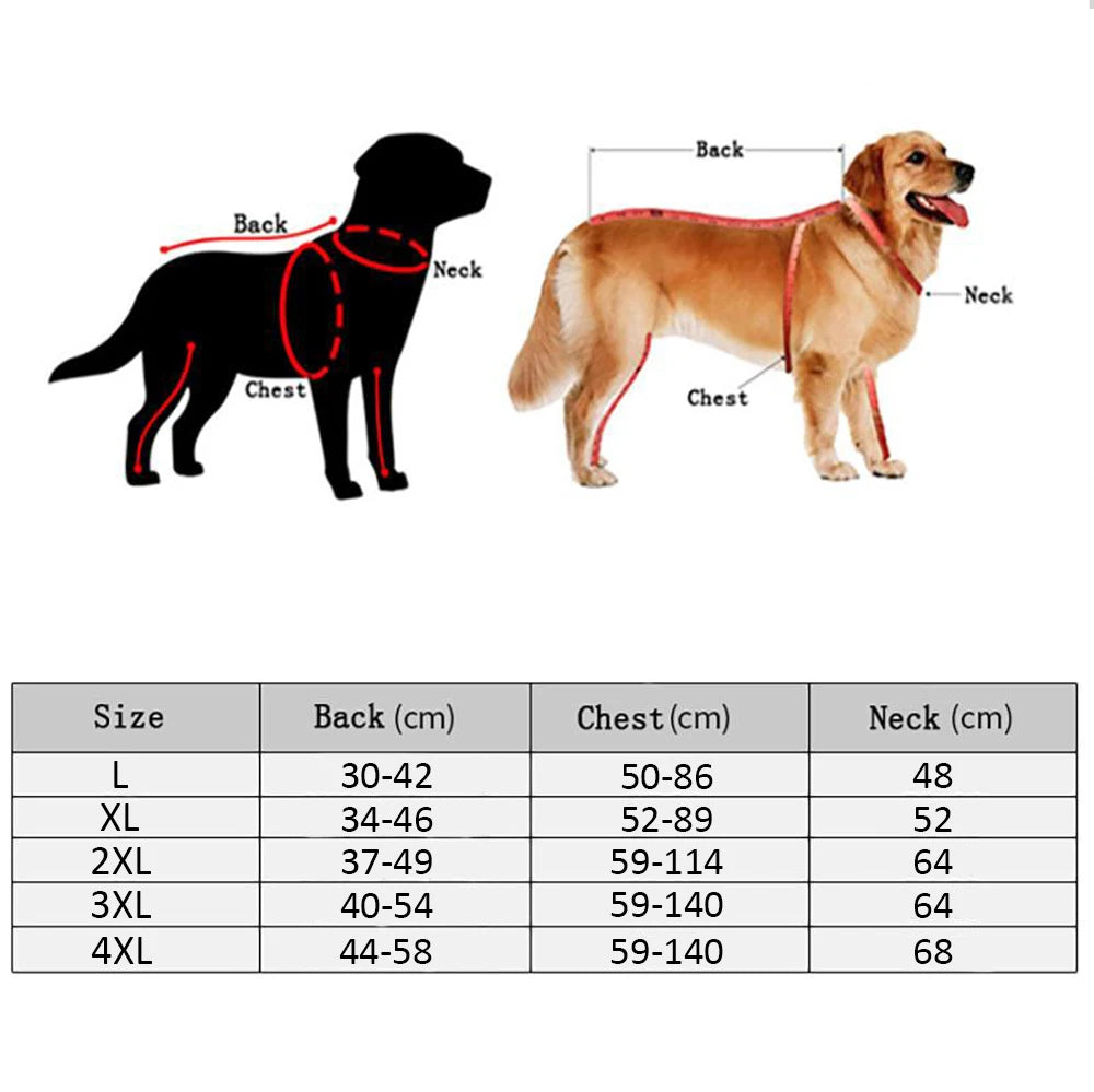 Waterproof Winter Dog Jacket – Warm Outfit for Small, Medium & Large Dogs