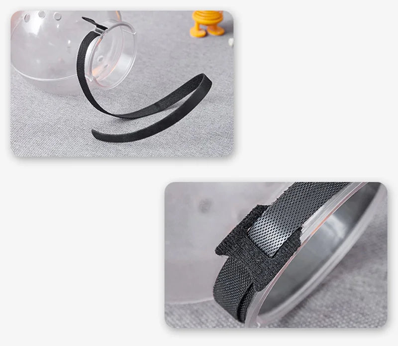 Breathable Space Hood Cat Grooming Mask
