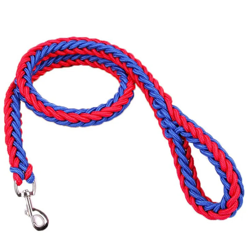Adjustable Nylon Dog Leash & Collar Set for Medium to Large Dogs