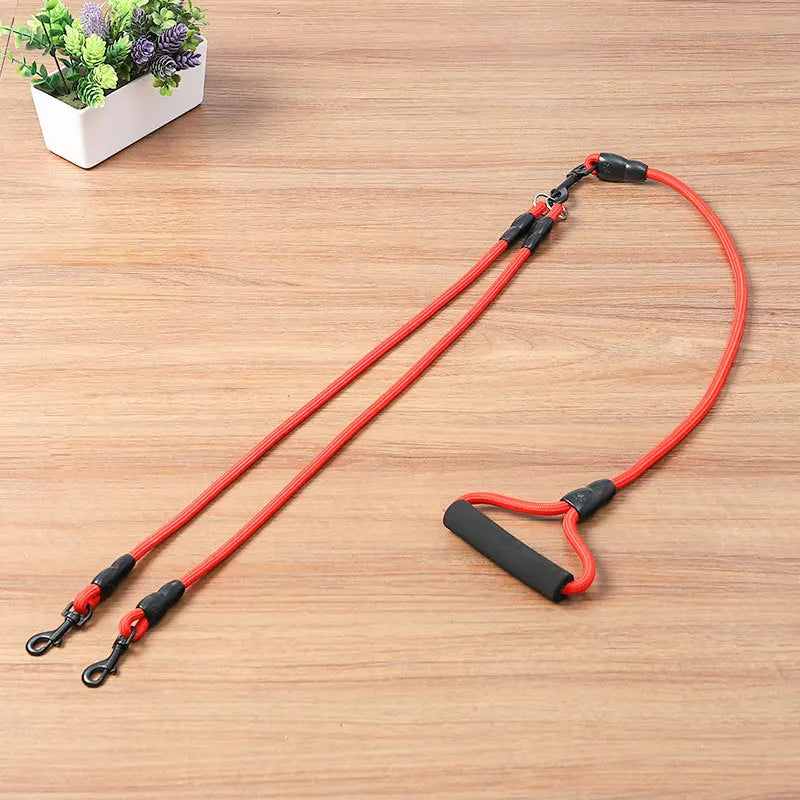 Multi-Dog Coupler Leash – Walk 2, 3 or 4 Dogs at Once