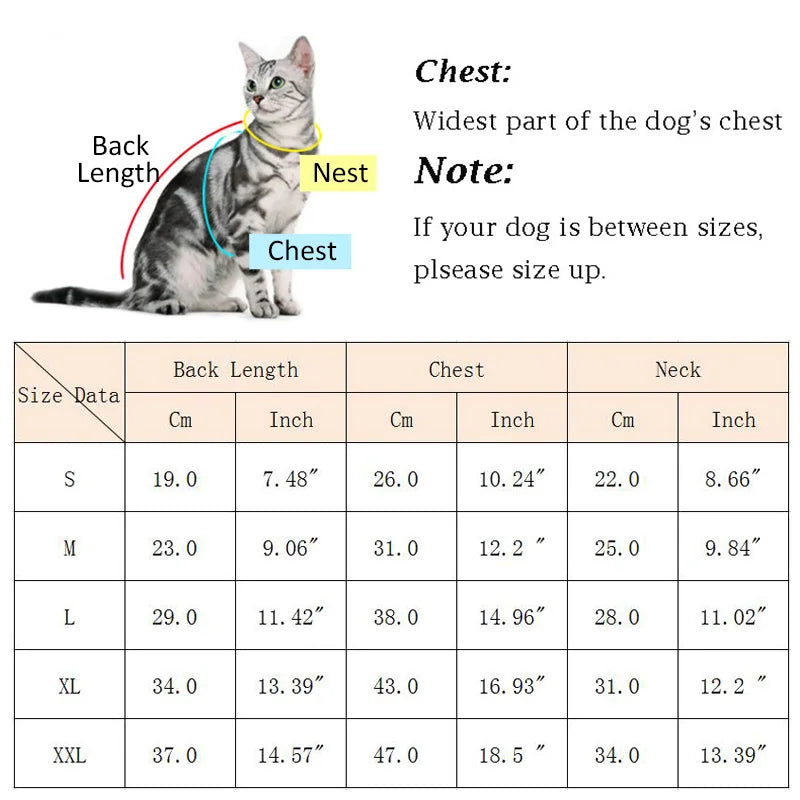 Thickened Fleece Cat & Dog Jumpsuit