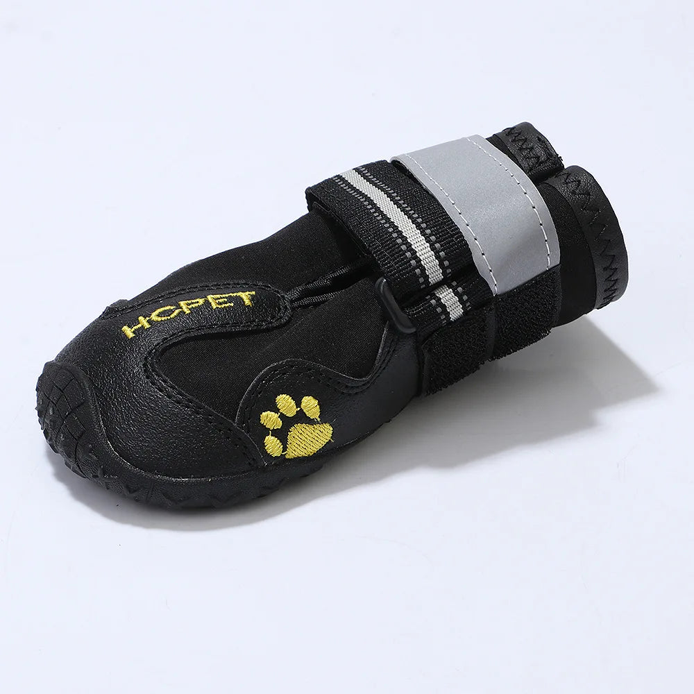 Reflective Waterproof Anti-Slip Dog Boots (Set of 4)