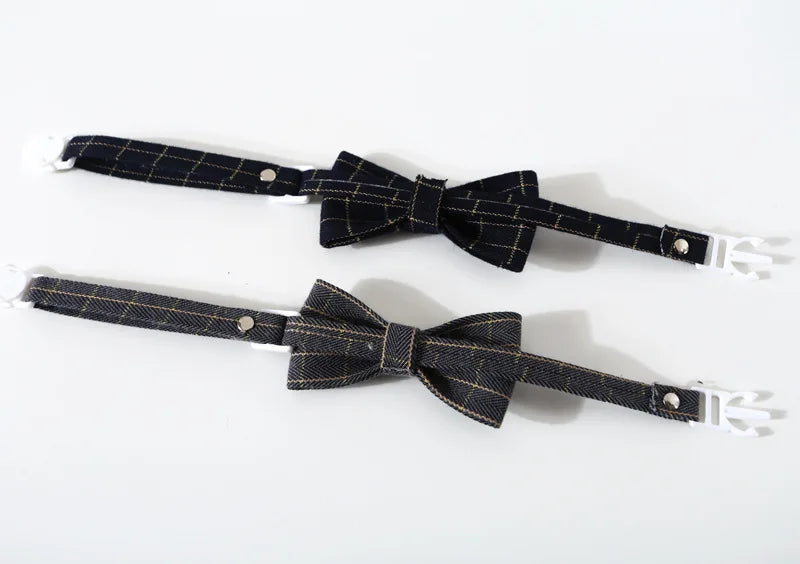 Adjustable Breakaway Cat Collar with Bell & Bow Tie