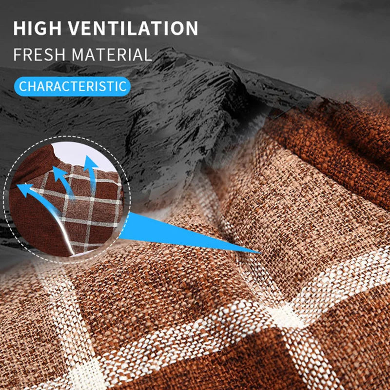 Plaid Fleece Winter Jacket for Medium & Large Dogs