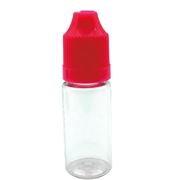 10ML Plastic Dropper Bottles - 100 Pack with Childproof Caps & Precision Tips