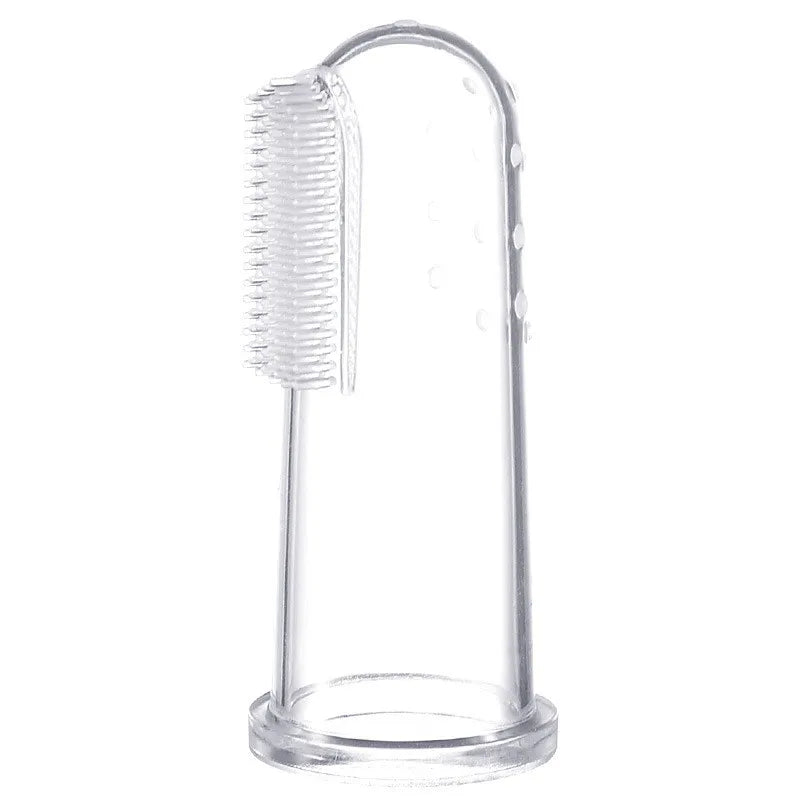 Pet Finger Toothbrush - Super Soft Silicone Dental Care Tool for Dogs and Cats