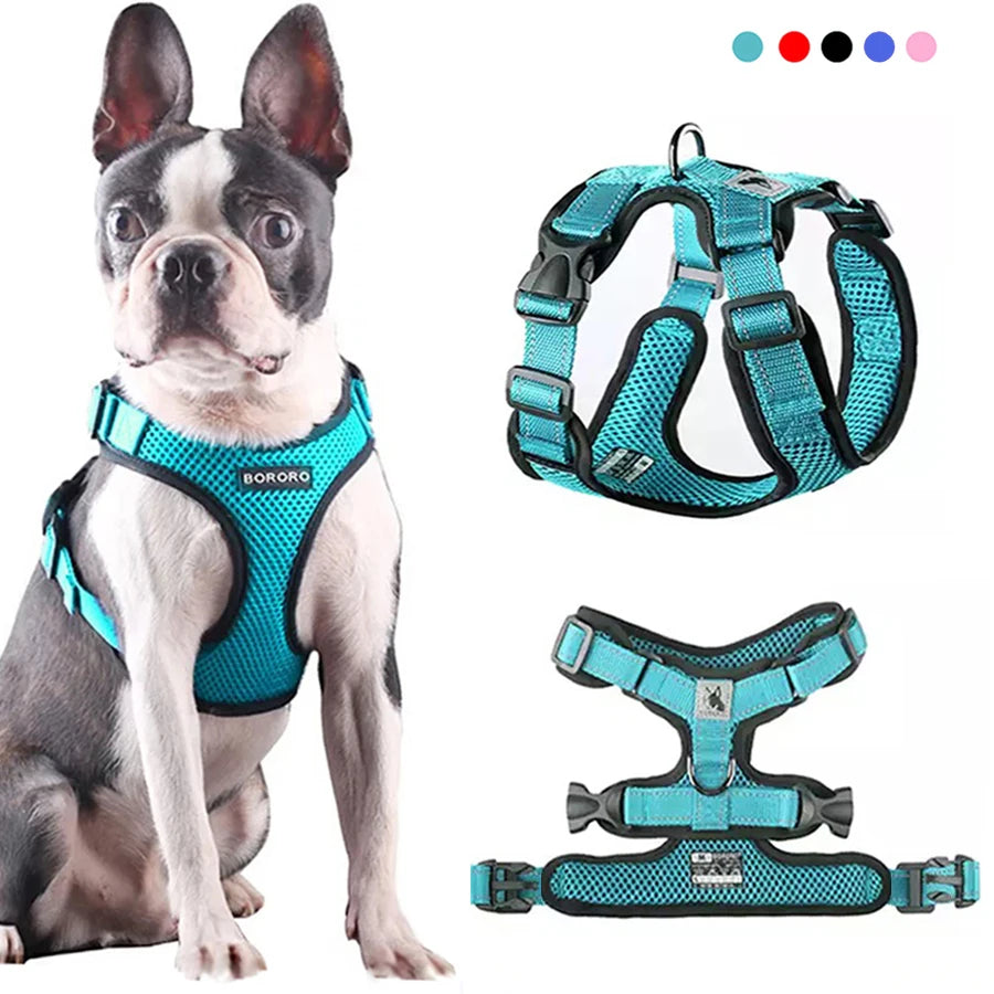 Breathable Mesh Vest Harness for Dogs & Cats