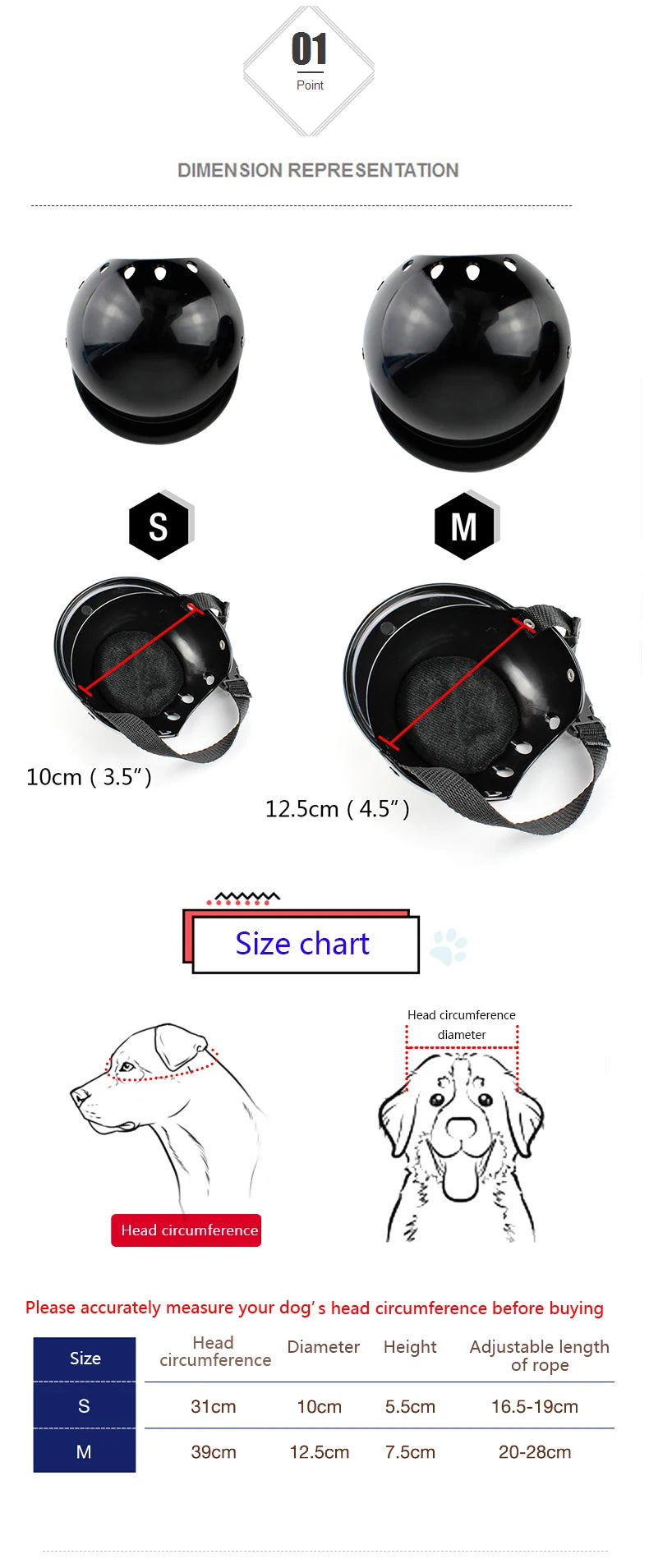 Motorcycle Helmet Hat for Dogs & Cats