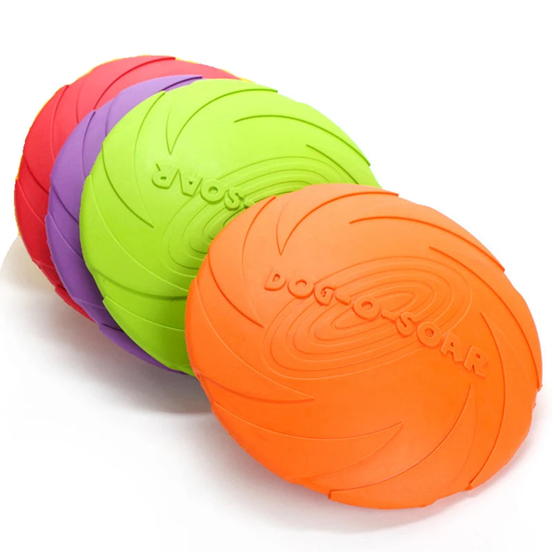 Interactive Flying Disc Ring Toy for Dogs