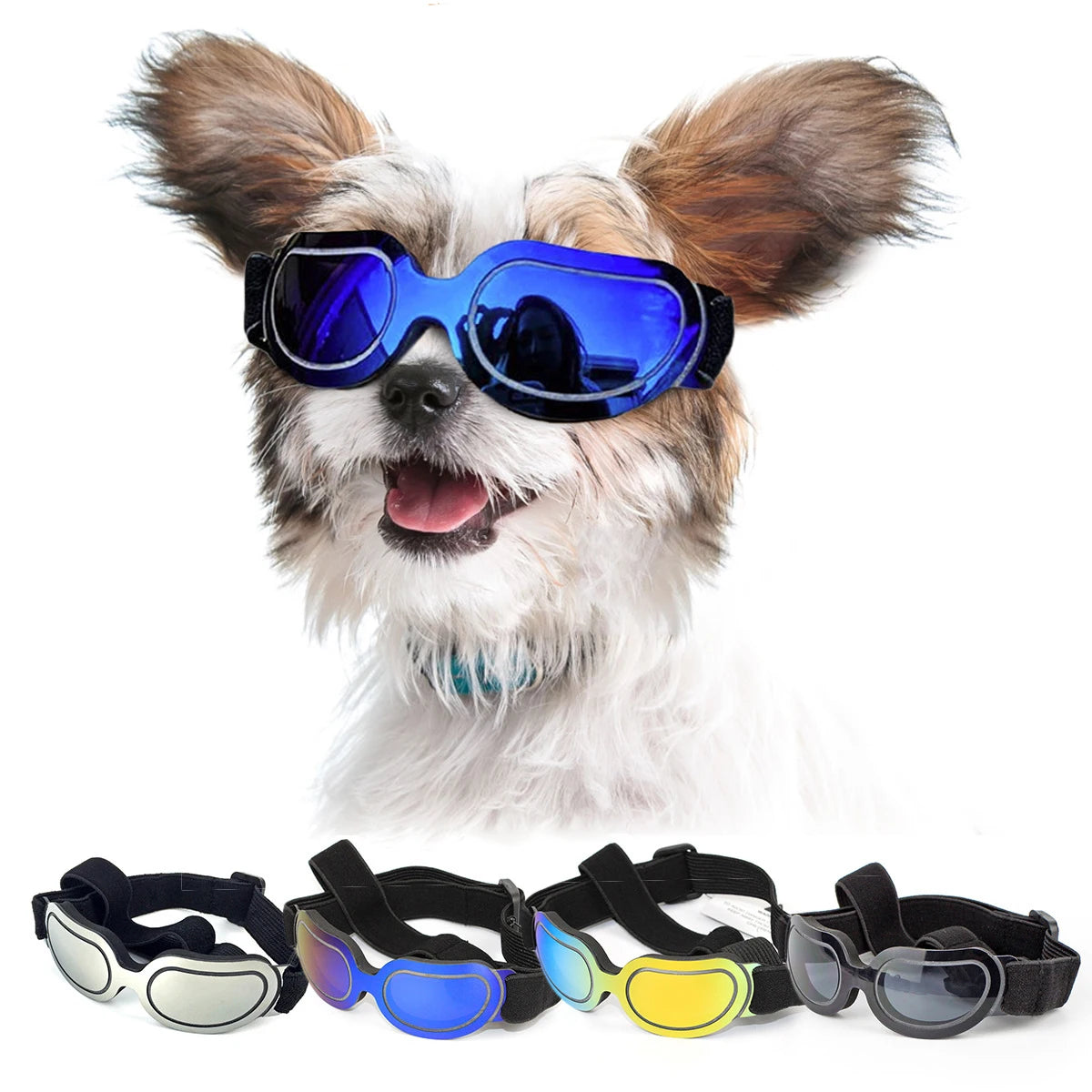 Adjustable Dog Sunglasses & Goggles