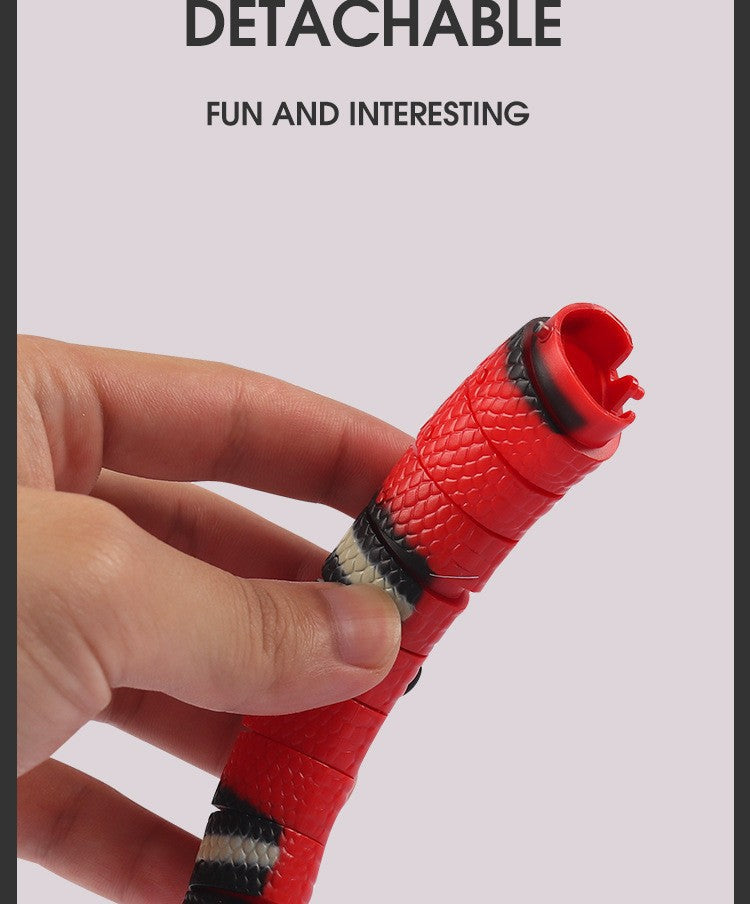 Interactive Slithering Snake Cat Toy