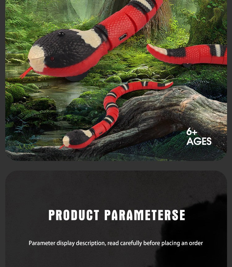 Interactive Slithering Snake Cat Toy