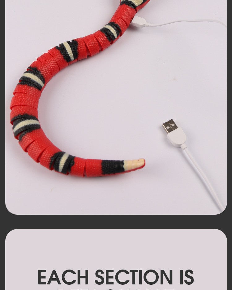 Interactive Slithering Snake Cat Toy