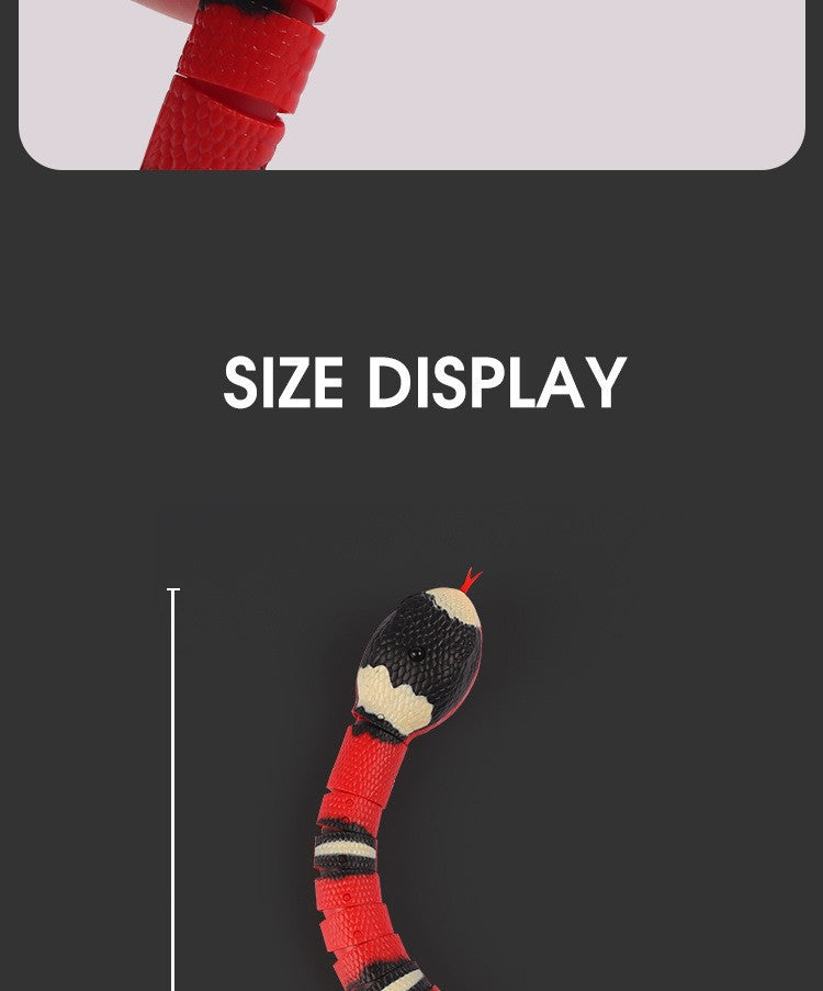 Interactive Slithering Snake Cat Toy