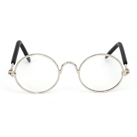 Vintage Round Pet Sunglasses for Cats & Small Dogs