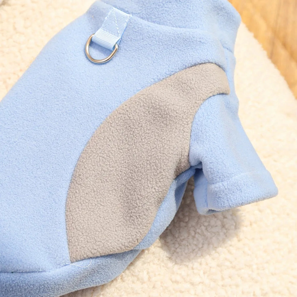 Soft Fleece Dog Hoodie & Warm Winter Coat
