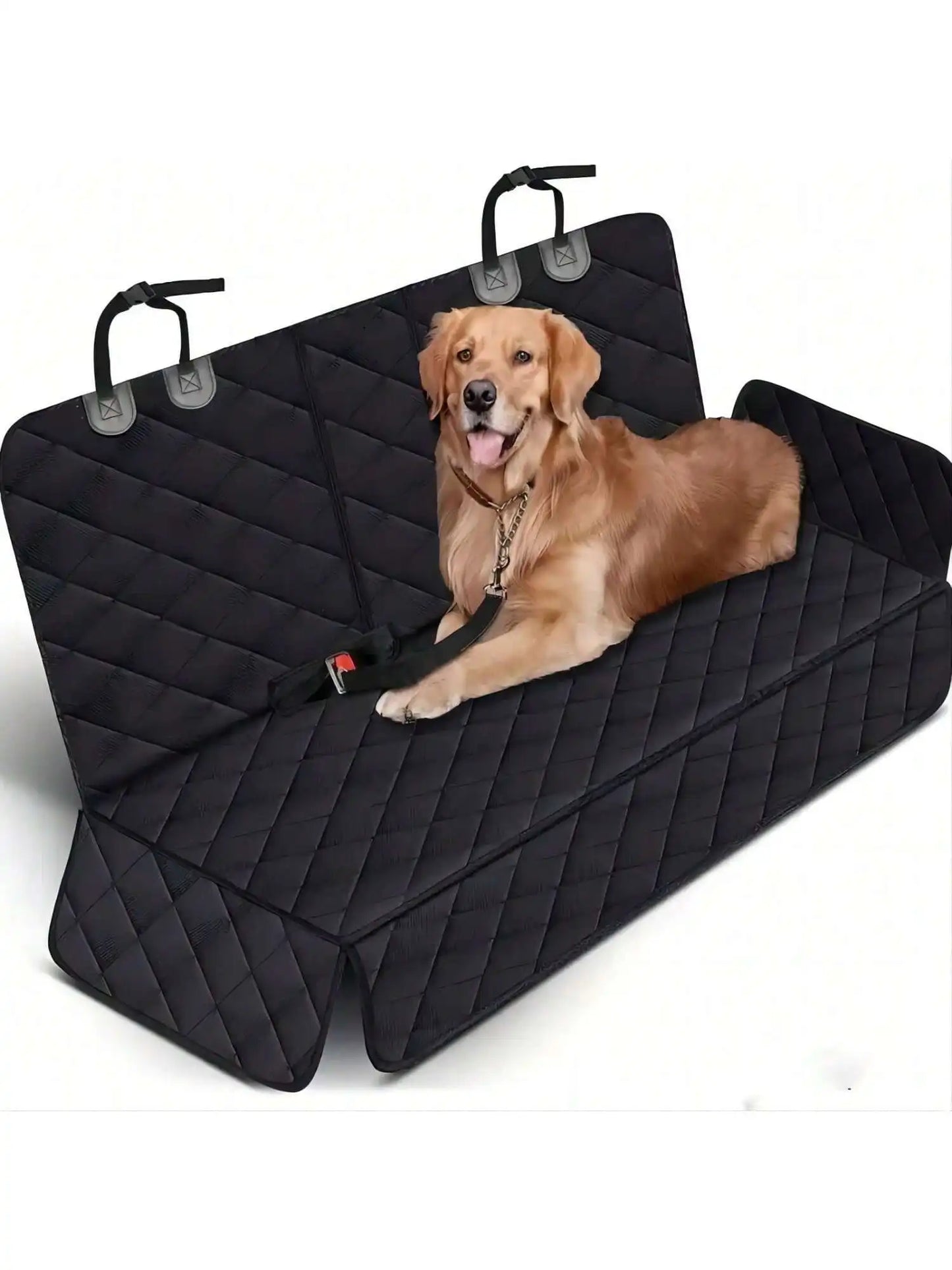 Dog Car Seat Cover with Armrest — Waterproof Travel Mattress & Seat Protector