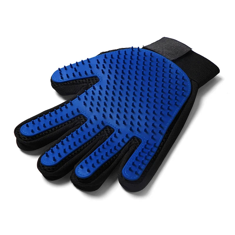 Silicone Pet Grooming Glove for Cats & Dogs